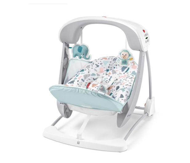 Fisher-Price Terazzo Huśtawka Siedzisko Deluxe 2w1 - 1017109 - zdjęcie